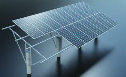 PHC Pile Ground Mounting System